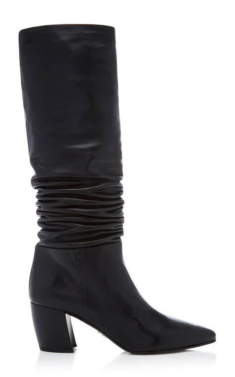 prada slouch boots|prada ankle boots.